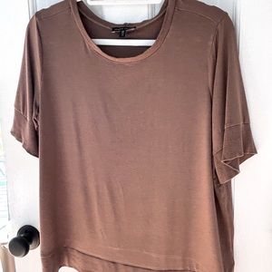 Universal Standard Aimee Liquid Jersey Rib hem Tee 10-12